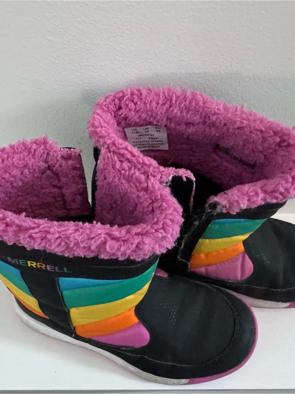 Merrell Kids Winter Boots, Rainbow